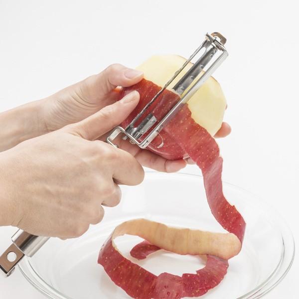 関孫六 I字ピーラー 食洗機対応 貝印 日本製 縦型ロングピーラー