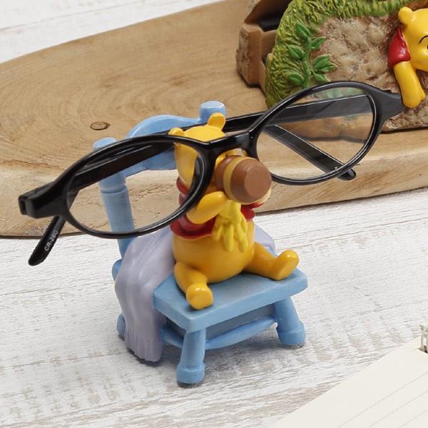 Disney メガネスタンド メガネホルダー プーさん （ メガネ 収納
