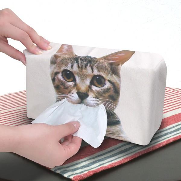 ティッシュケース ねこのティッシュケース ねこのしっぽ （ ねこ ネコ