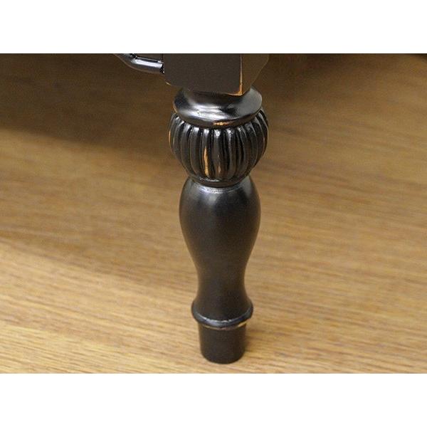 アンティーク タンス チェスト 5段 アンティーク調 ノワール 幅45cm （ 開梱設置