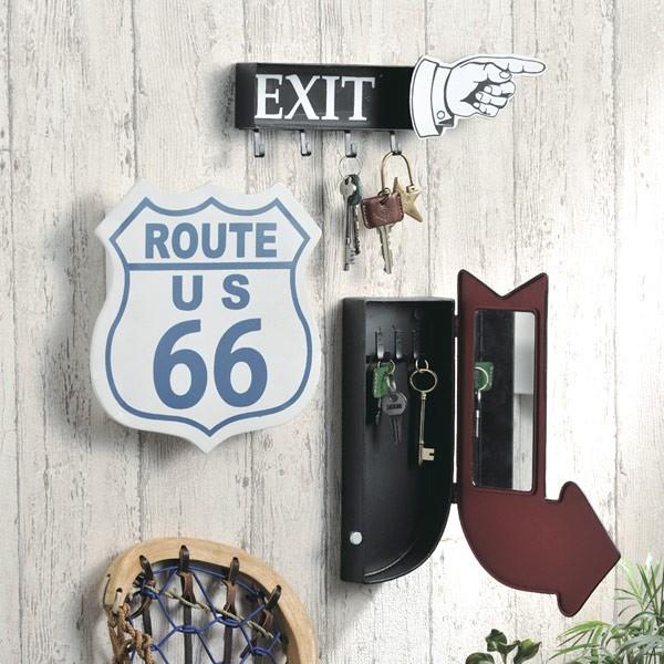 キーボックス ROUTE66 （ 鍵 収納 玄関 ） : リビングート ヤフー店