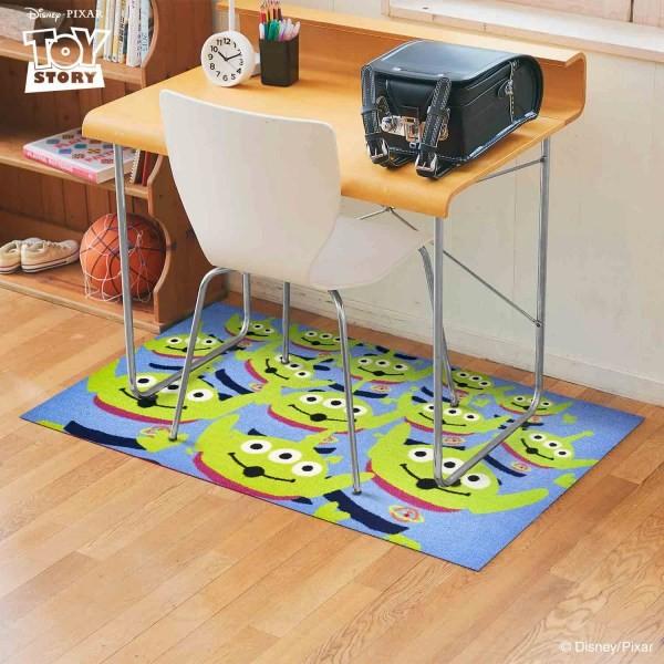 Disney（ディズニー） 玄関マット 屋内屋外兼用 リトルグリーンメン 