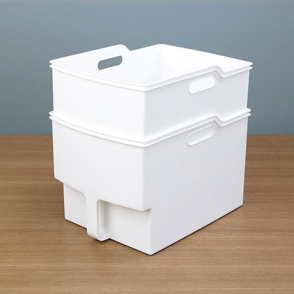 キッチン収納ケース 吊り戸棚ボックスワイド 幅24cm 収納ボックス