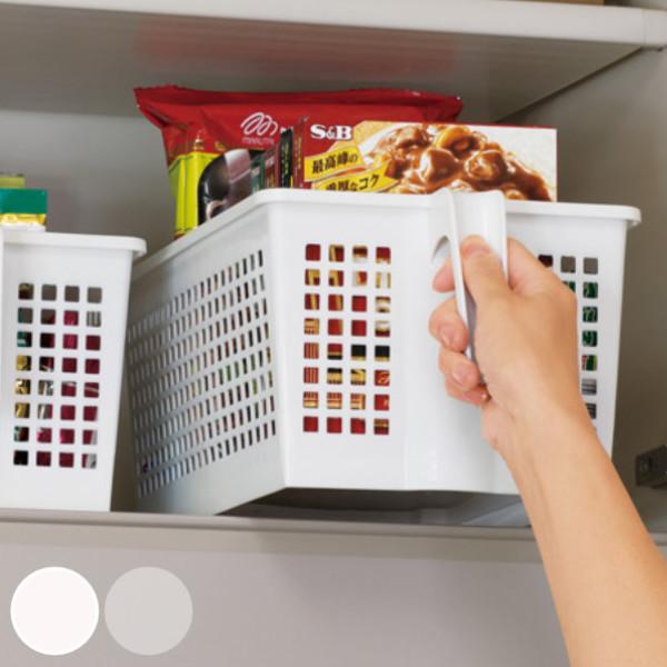 ディズニープリンセスのベビーグッズも大集合 キッチン収納ケース ストックハンドルバスケット コロ付き 幅 4cm 収納ボックス 整理ケース 収納ケース キッチン 収納 戸棚収納 348円