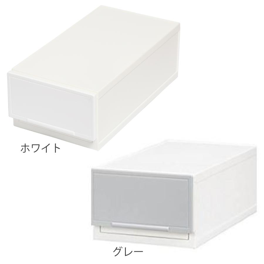 収納ケース 幅18.8×奥行35.8×高さ12.6cm 同色3個セット コレクトケース Sスリム 1段 squ＋ （ 収納 収納ボックス 引き出し 日本製 積み重ね 衣装ケース ）｜livingut｜06