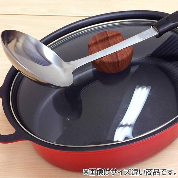 両手鍋 オーバルポット アクーパ 18×24cm IH対応 （ ガス火対応 楕円形