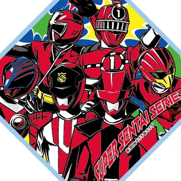 ループ付きハンドタオル スーパー戦隊シリーズ （ タオル スーパー戦隊