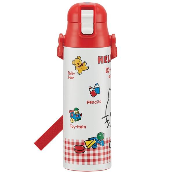 sanrio（サンリオ） 水筒 子供用 ハローキティ ギンガムチェック 超