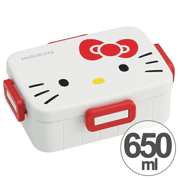 sanrio（サンリオ） お弁当箱 ハローキティ フェイス 4点ロックランチ