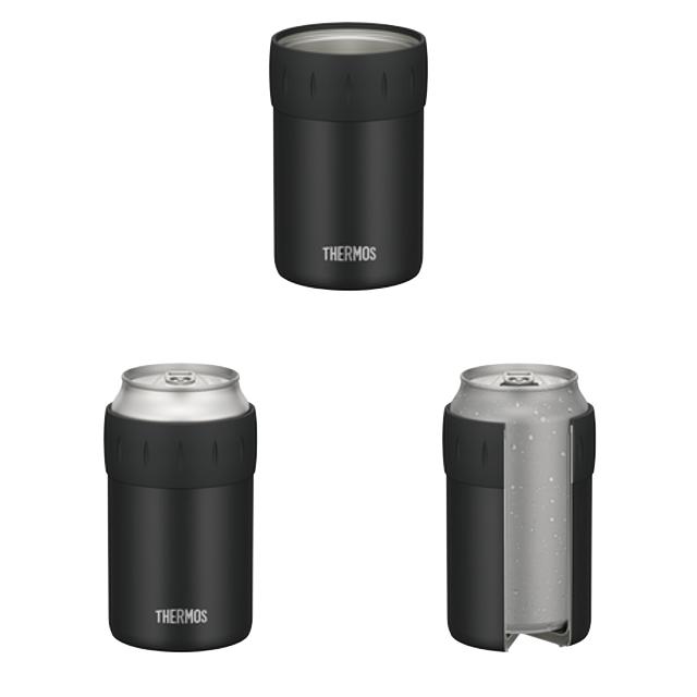 缶ホルダー サーモス thermos 保冷 350ml JCB-352 缶クーラー ステンレス製 （ 保冷専用 缶 カバー ホルダー 持ち運び ドリンクホルダー ステンレス ）｜livingut｜16