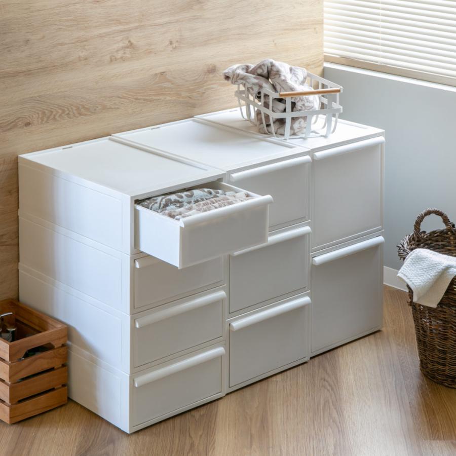 Like-it 収納ケース 同色4個セット 引き出し S 幅32×奥行52×高さ Like-it 収納ケース 同色4個セット 引き出し S 幅32×奥行52×高さ
