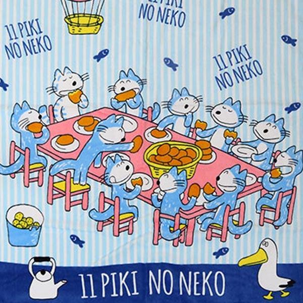 □在庫限り・入荷なし□ マルチタオル 11ぴきのねこ コロッケ大好き