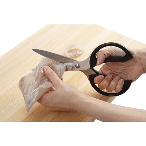 関孫六 キッチンばさみ ロング 食洗機対応 貝印 日本製 （ キッチン