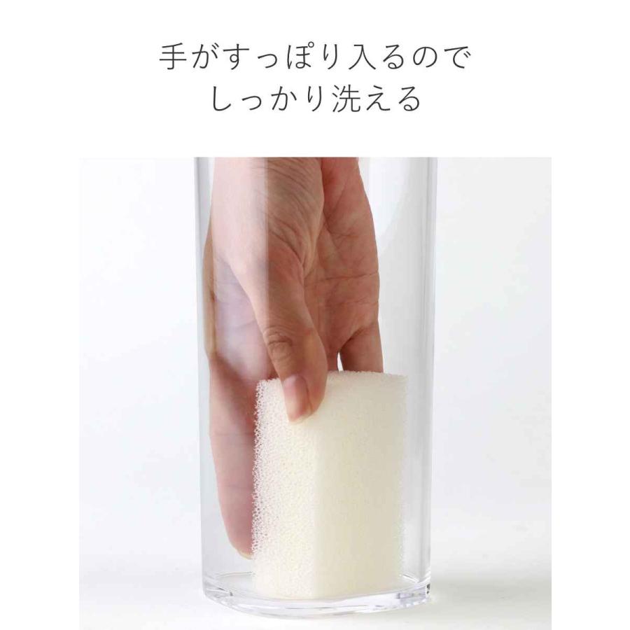 キントー 冷水筒 ピッチャー 1L OVA ウォーターカラフェ プラスチック （ カラフェ アクリル製 麦茶ポット 冷水ポット 食洗機対応 KINTO ）｜livingut｜14