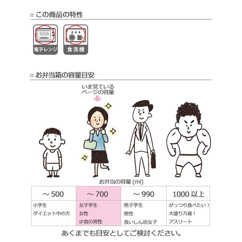 お弁当箱 ジェルクール ドーム型 なりゆきサーカス ダイビング M 1段 600ml 保冷剤一体型 （ ランチボックス 弁当箱 日本製 ）｜livingut｜07