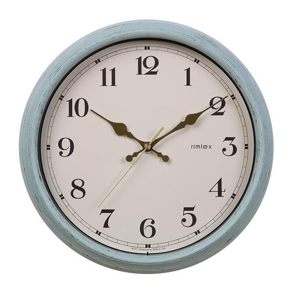 ノア精密 掛け時計 電波時計 エアリアルレトロ （ アナログ 電波 時計