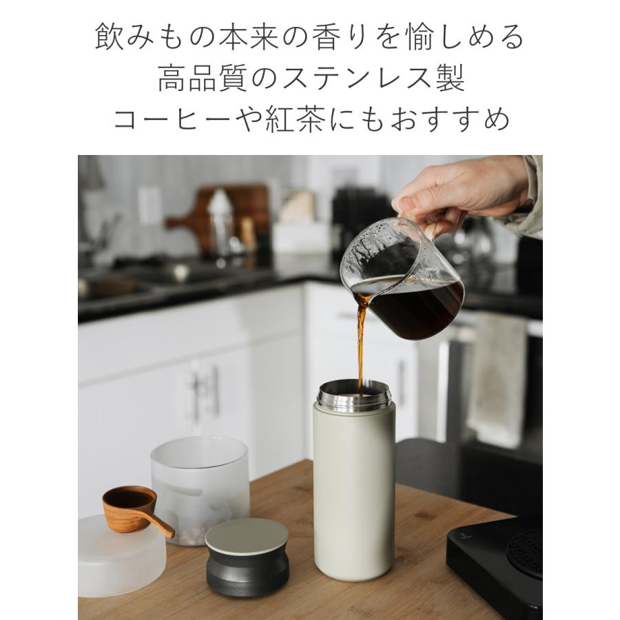 キントー 水筒 500ml ステンレス スクリュー トラベルタンブラー （ KINTO TRAVEL TUMBLER 保冷 保温 直飲み おしゃれ 真空二重構造 ステンレスボトル ）｜livingut｜16