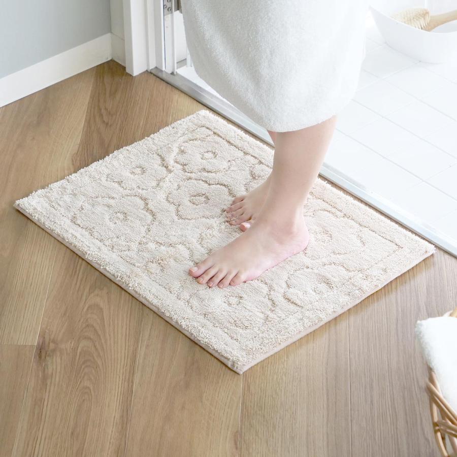 乾度良好 バスマット サニー 45×60cm 速乾 ( 風呂 マット 速 乾度良好 バスマット サニー 45×60cm 速乾 ( 風呂 マット 速