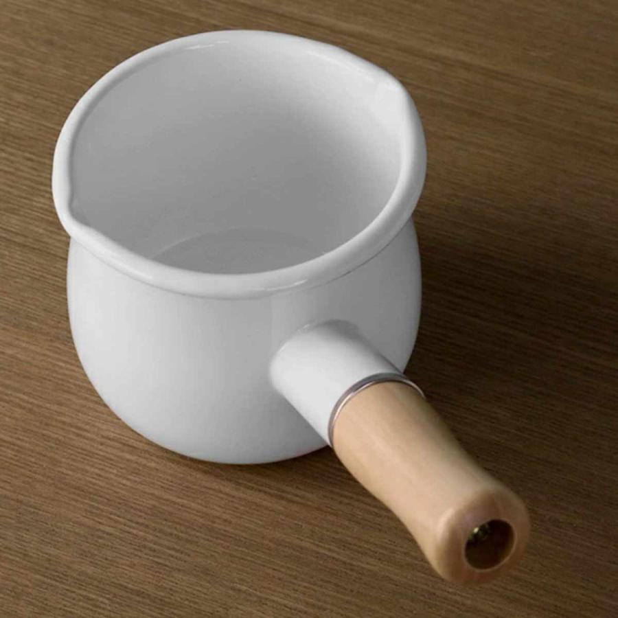 パール金属 ミルクパン 10cm ガス火専用 ブランキッチン ホーロー製