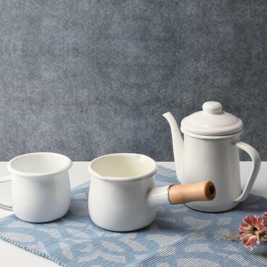 パール金属 ミルクパン 10cm ガス火専用 ブランキッチン ホーロー製