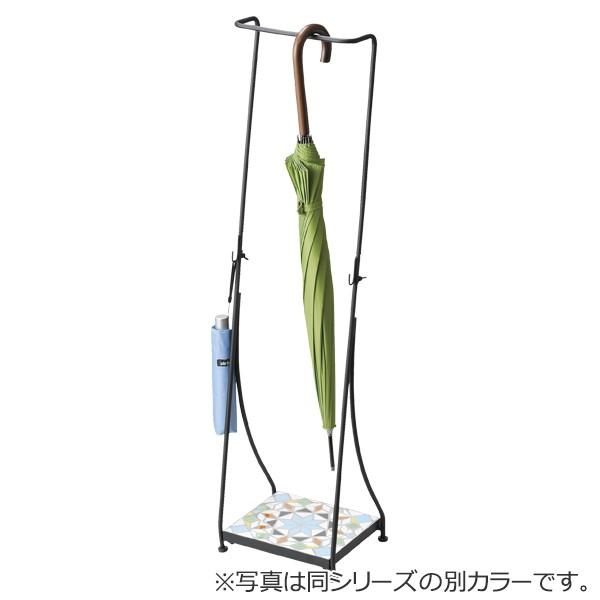 傘立て アンブレラホルダー モザイクタイル フック付き ネイティブ