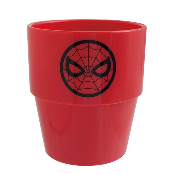タンブラー 250ml スパイダーマン マーベル スタッキング （ コップ