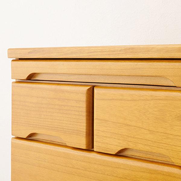 仏壇チェスト 4段 桐製 スライドテーブル付 幅60cm 完成品 （ 仏壇下台  