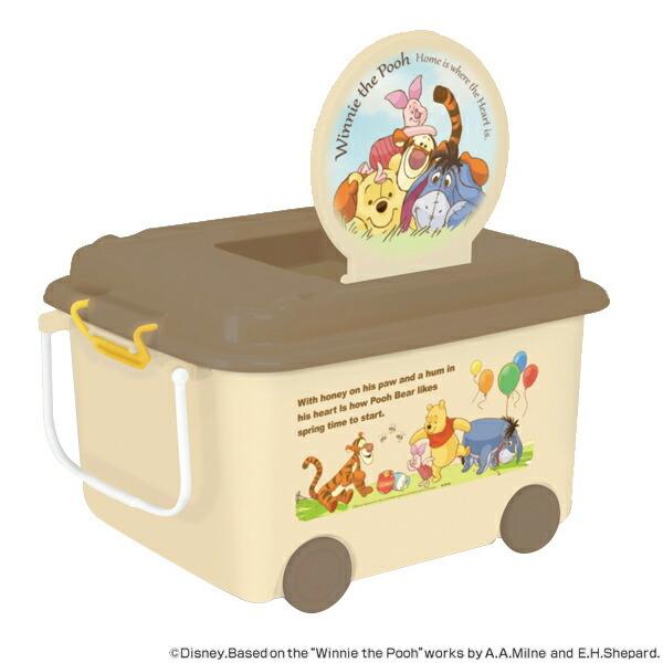 Disney（ディズニー） おもちゃ箱 収納ボックス くまのプーさん ふた