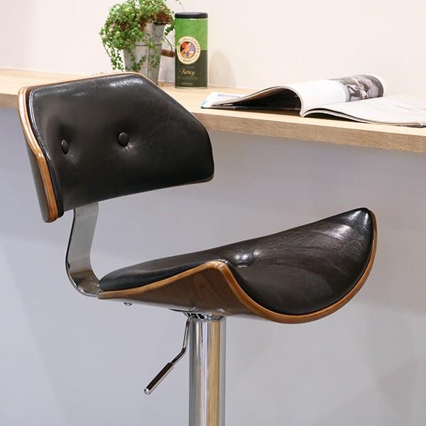 カウンターチェア ハイチェアー ミッドセンチュリー風 KNOX