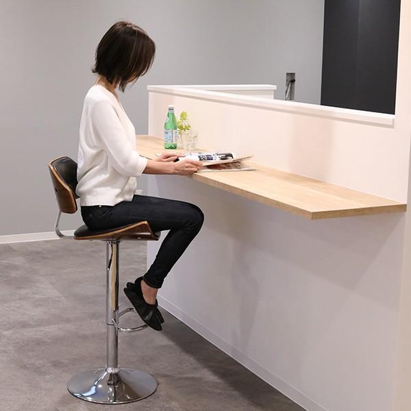 カウンターチェア ハイチェアー ミッドセンチュリー風 KNOX