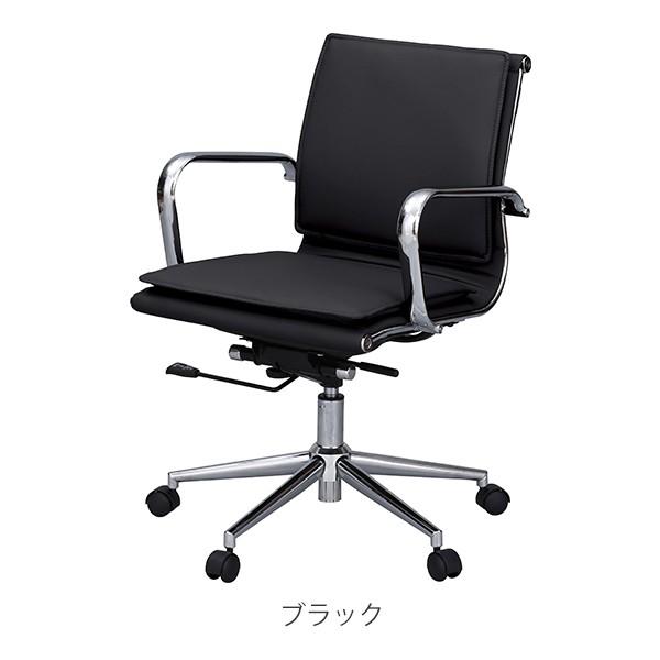 □在庫限り・入荷なし□ デスクチェア オフィスチェアー ソフトレザー 