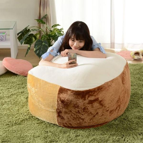 ビーズクッション 食パン型 XL ( クッション 食パンクッション ビーズクッション 食パン型 XL ( クッション 食パンクッション