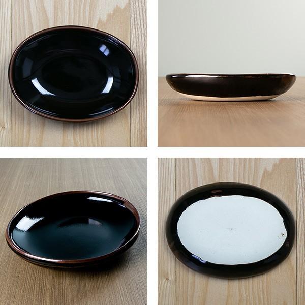 プレート 15cm B.N.シリーズ オーバル型 皿 器 陶器 食器 日本製 （ 食