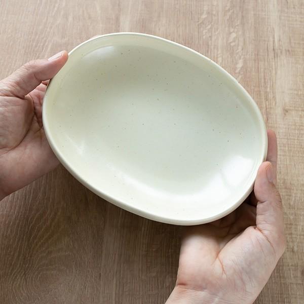 プレート 19cm B.N.シリーズ オーバル型 皿 器 陶器 食器 日本製 同色3