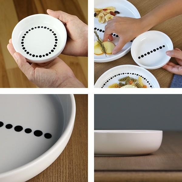 プレート S 12cm ドット 白 磁器 食器 ( 食洗機対応 電子レンジ プレート S 12cm ドット 白 磁器 食器 ( 食洗機対応 電子レンジ