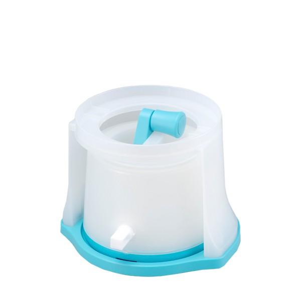 かき氷機 おうちでサラサラかき氷 ブルー 手動 （ かき氷 機械 カキ氷