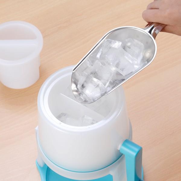 かき氷機 おうちでサラサラかき氷 ブルー 手動 （ かき氷 機械 カキ氷