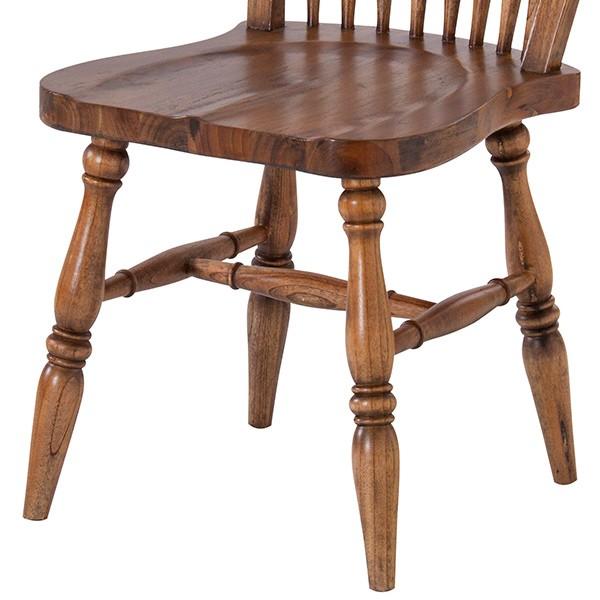 天然木　ダイニングチェア①ウィンザーチェア 東谷 ダイニングチェア 椅子 天然木 ウィンザー調 座面高44cm （ イス