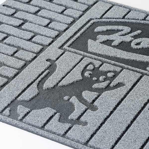 玄関マット アメリカン Brooklyn Street 猫 46×76cm （ 洗える 屋外