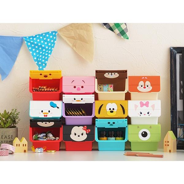 Disney（ディズニー） 小物入れ 幅11×奥行13×高さ9cm ツムツム