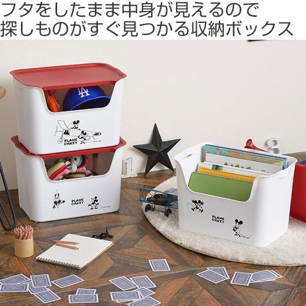 Disney（ディズニー） 収納ボックス カタス フタ付き ミッキーマウス C