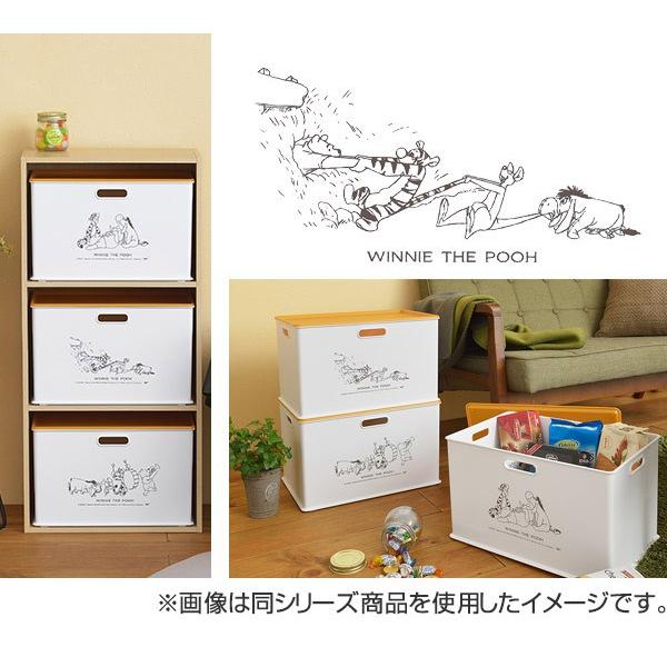 Disney（ディズニー） 収納ボックス インボックス プレート付き くまの