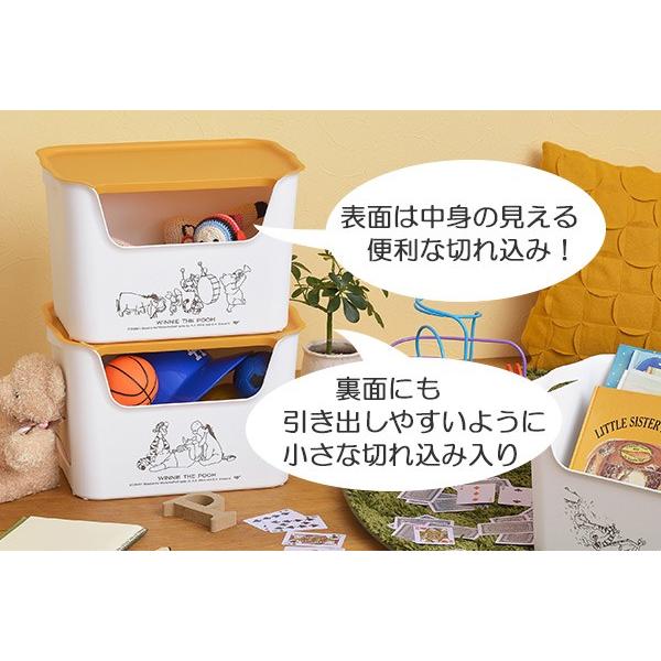 Disney（ディズニー） 収納ボックス カタス 3個セット フタ付き くまの