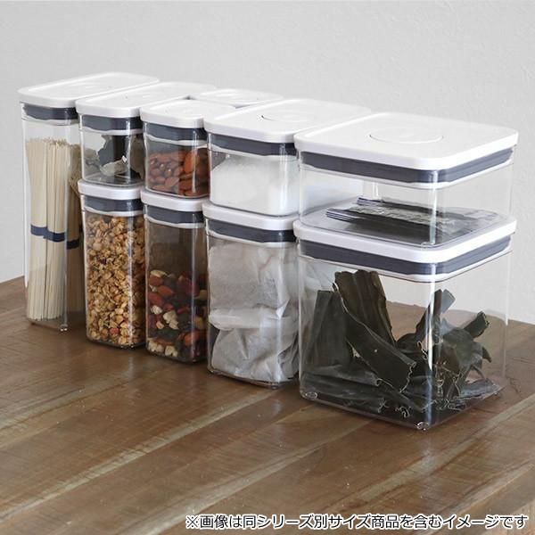 OXO（オクソー） ポップコンテナ2 レクタングル ミニ 0.6L （ 保存容器