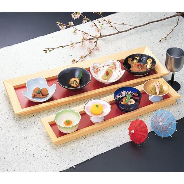 盛皿 木製 尺8 長手四方白木枠盛台 55cm 盛器 盛り皿 皿 食器 業務用