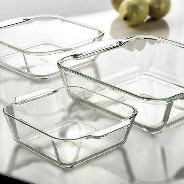 PYREX（パイレックス） グラタン皿 大皿 22cm Pyrex スクエア 耐熱