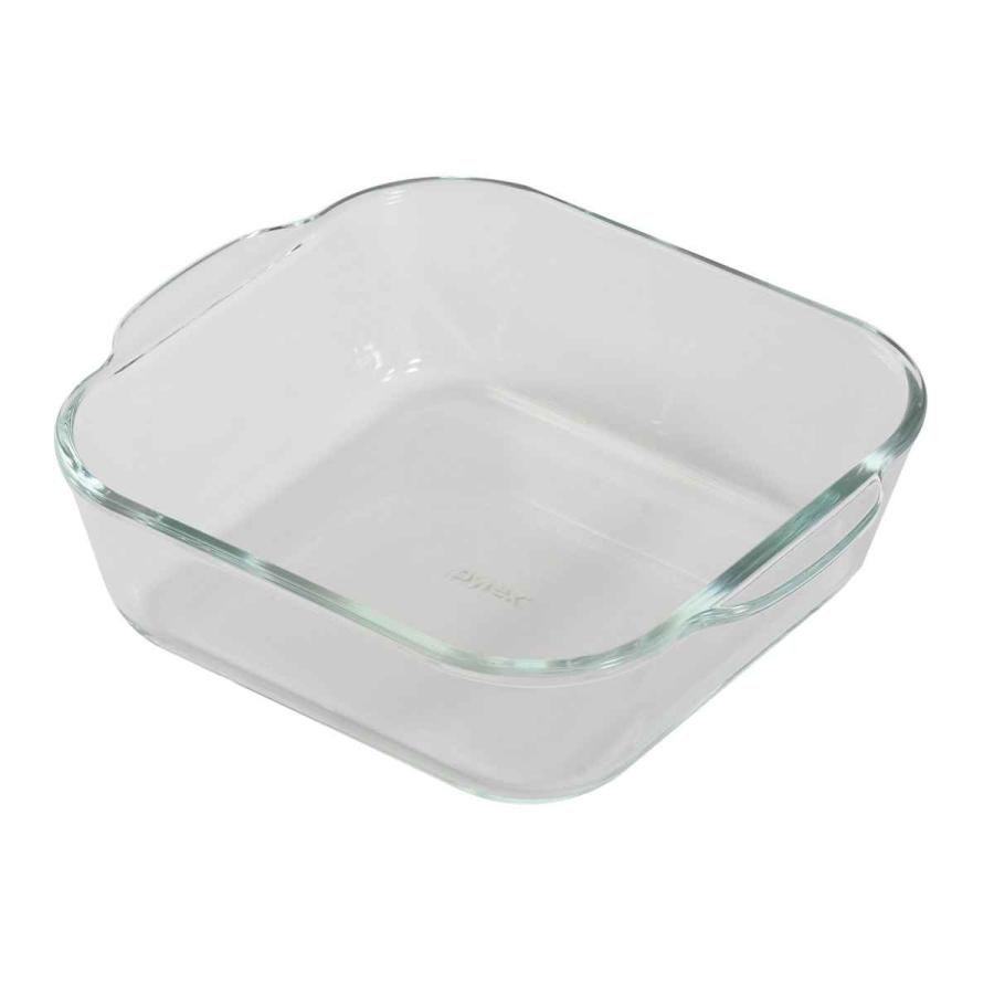 PYREX（パイレックス） グラタン皿 大皿 18cm Pyrex スクエア 耐熱