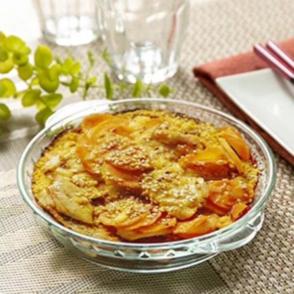 PYREX（パイレックス） グラタン皿 一人用 18cm Pyrex 丸 耐熱ガラス