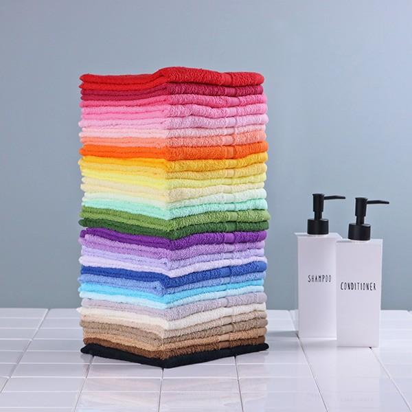 フェイスタオル 1か月まいにち使えるカラフルタオル 31色組 （ タオル