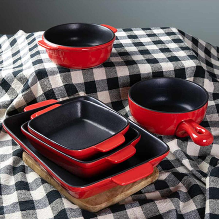 手付き四角大皿